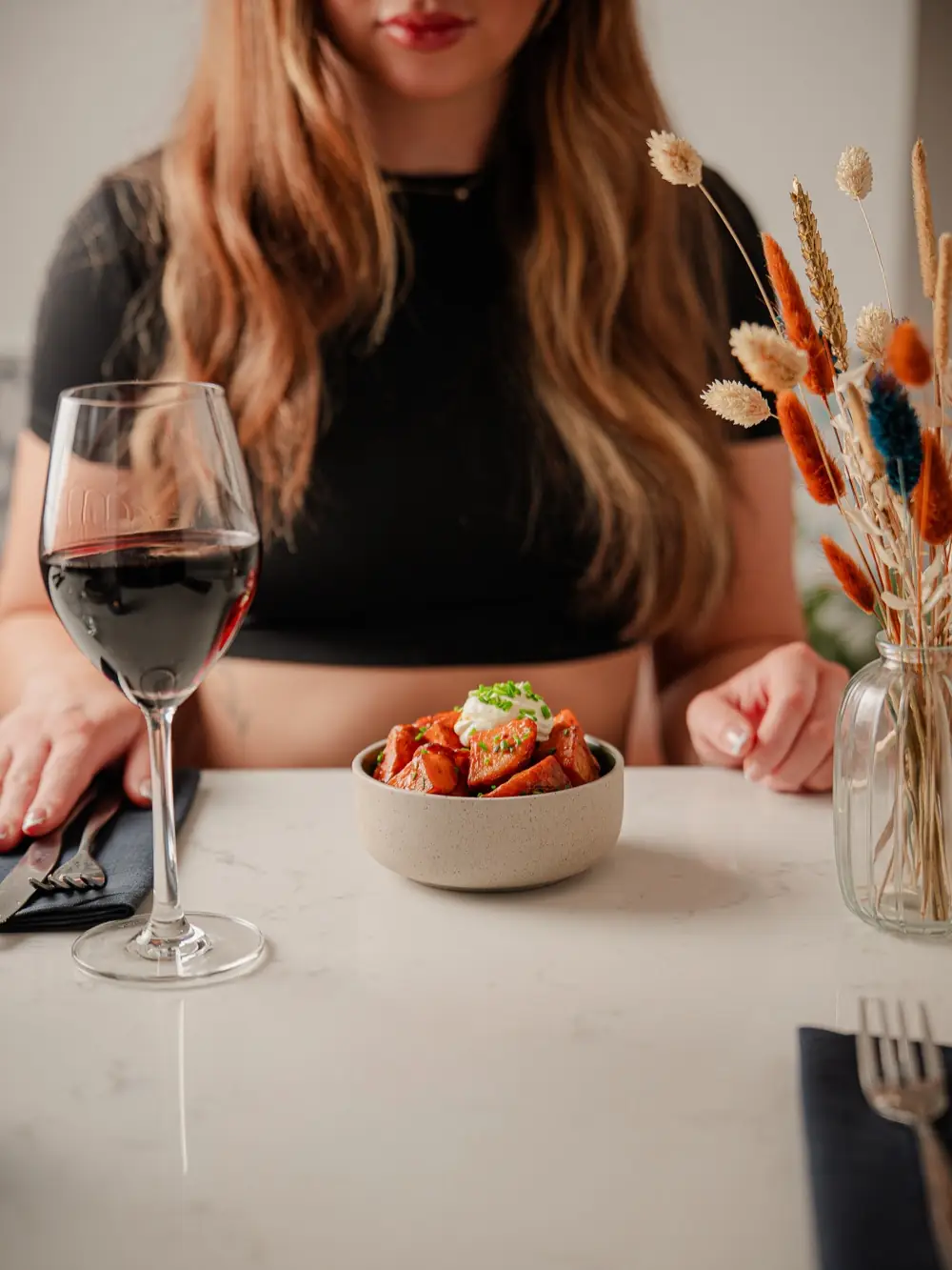 Patatas bravas with smoky tomato sauce and alioli